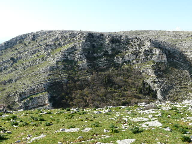 Monte Ividori con valle di Vituro...e vista sul Tavoliere